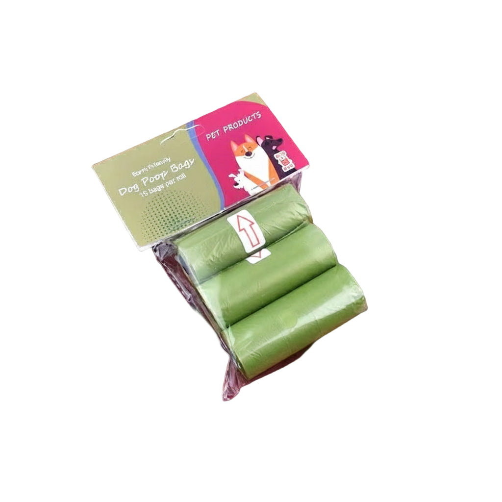 1/42 Roll Pet Biodegradable Trash Bag Dog Poop Bags Bulk Scented Poop Bag Degradable Cat Waste Bags Dog Poop Dispenser