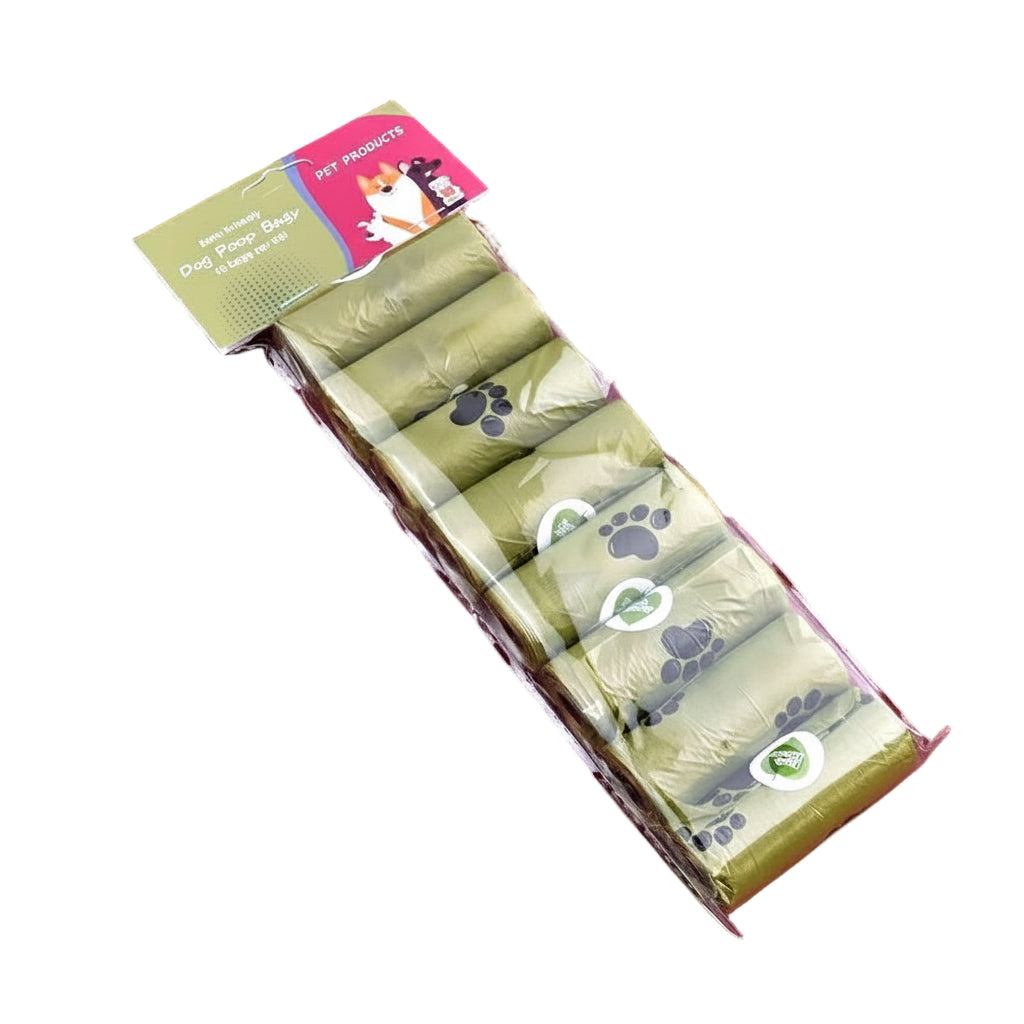 1/42 Roll Pet Biodegradable Trash Bag Dog Poop Bags Bulk Scented Poop Bag Degradable Cat Waste Bags Dog Poop Dispenser