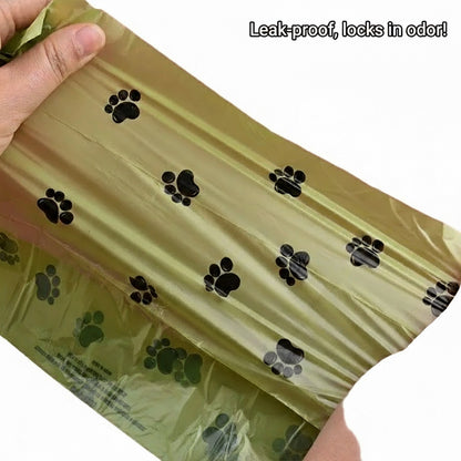 1/42 Roll Pet Biodegradable Trash Bag Dog Poop Bags Bulk Scented Poop Bag Degradable Cat Waste Bags Dog Poop Dispenser