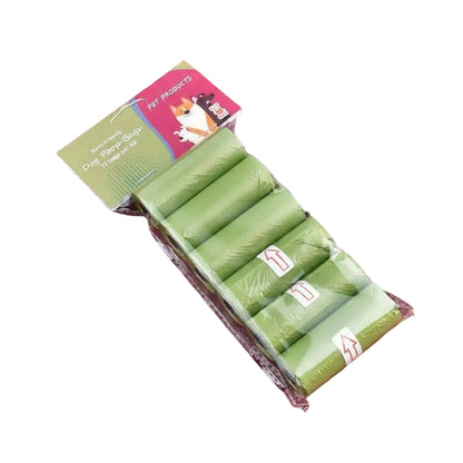 1/42 Roll Pet Biodegradable Trash Bag Dog Poop Bags Bulk Scented Poop Bag Degradable Cat Waste Bags Dog Poop Dispenser